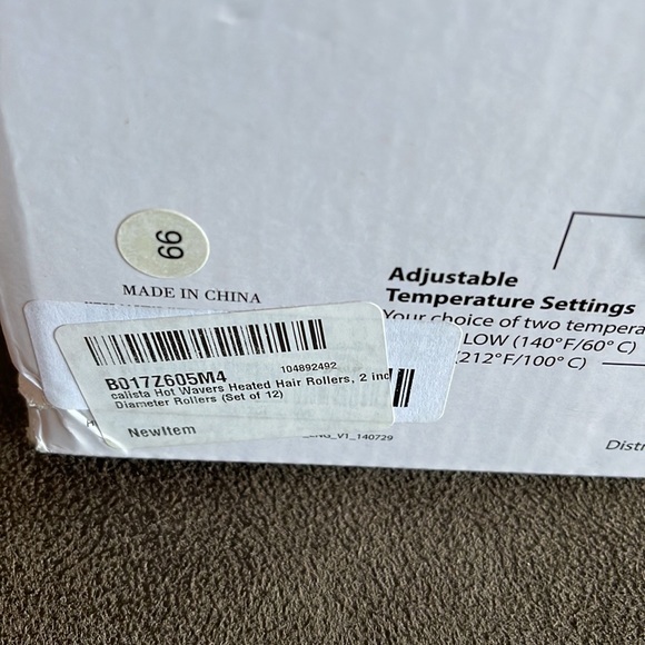 🌹SOLD🌹CALISTA HOT WAVERS HEATED ROLLERS - Picture 3 of 3